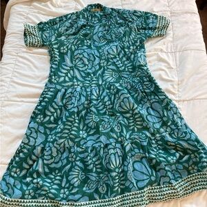 Dolma Leaf Patterned Top